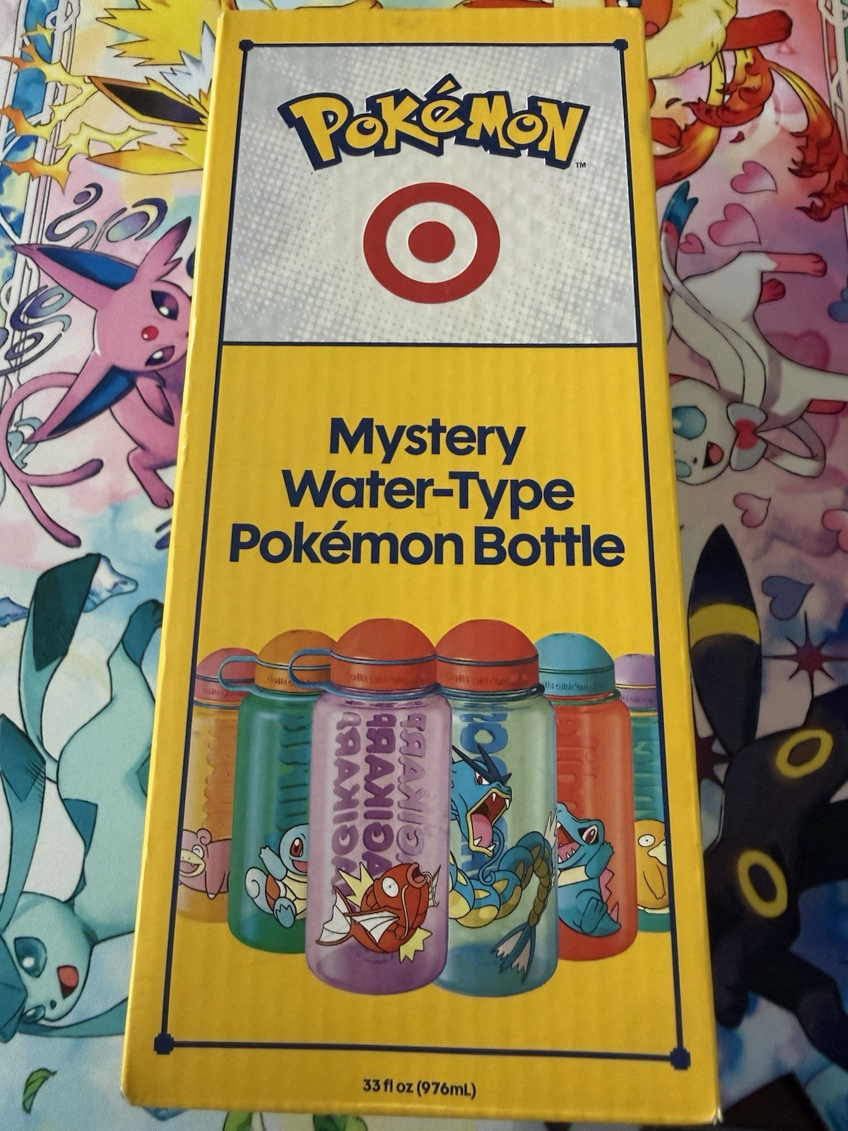 Pokemon X Target Mystery Water Type Pokemon Bottle 30th Anniversary Rare