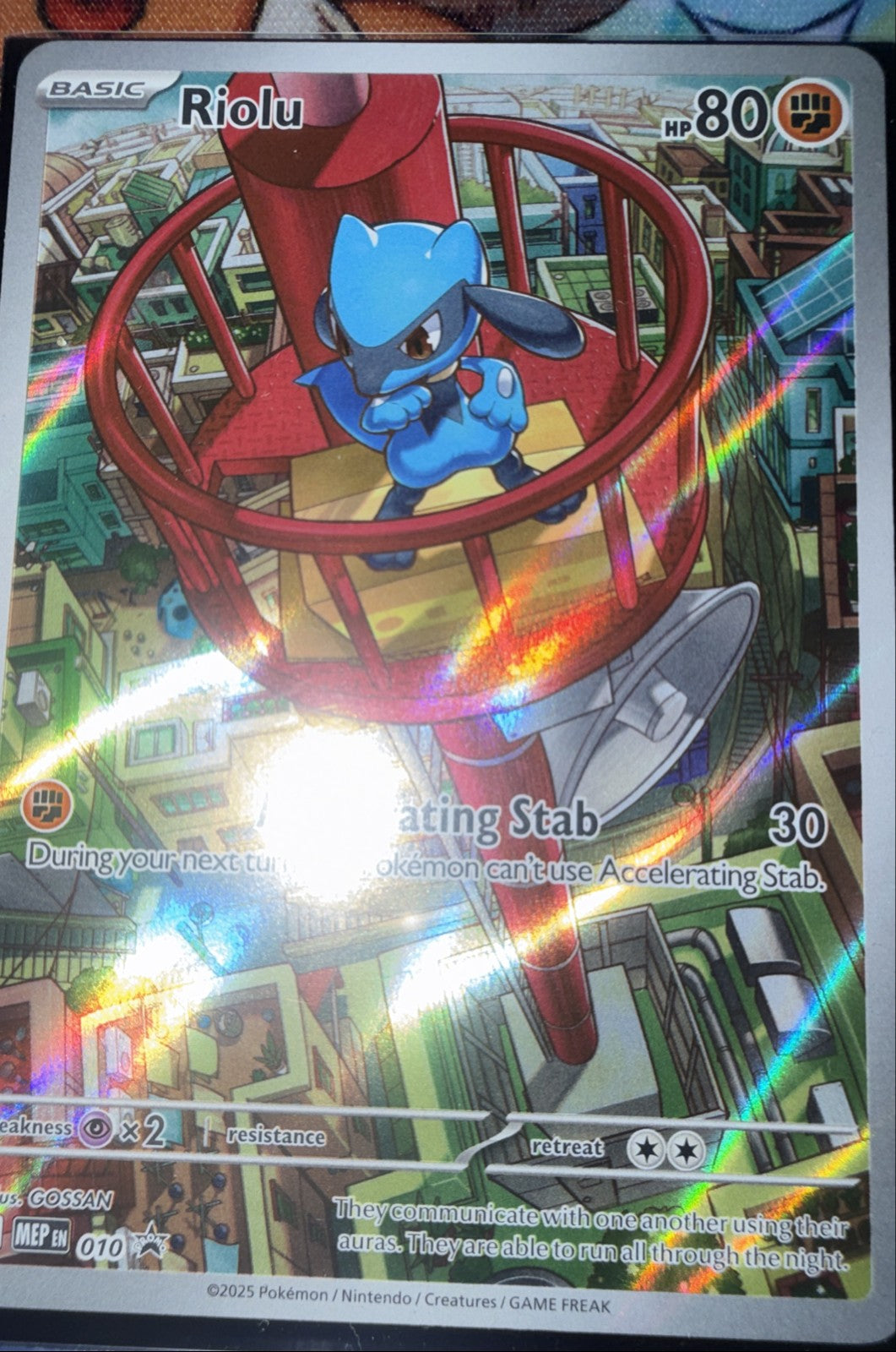 Riolu 010 Me: Mega Evolution Promo Holo