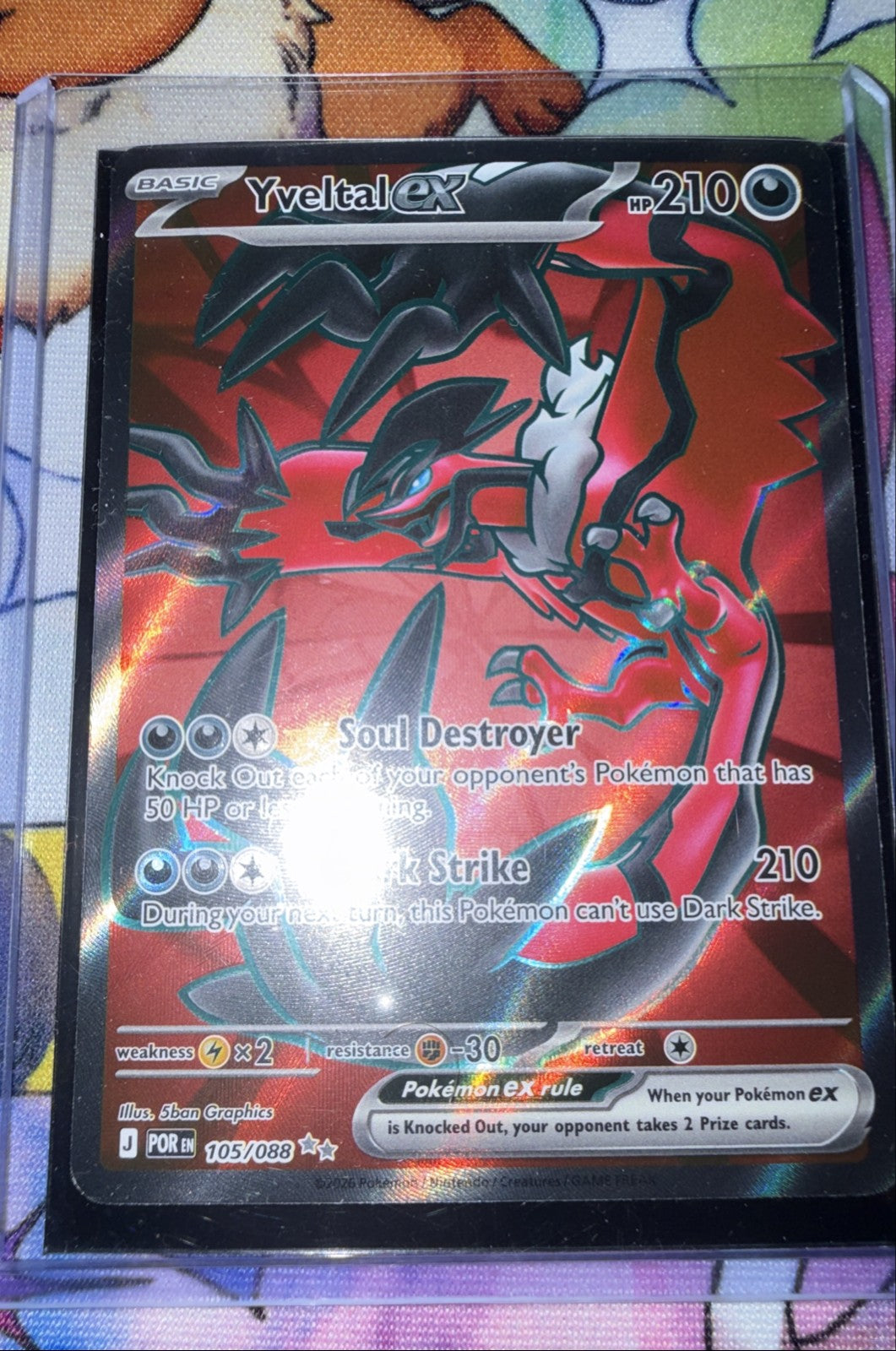 Yveltal ex 105/088 Me03: Perfect Order Holo